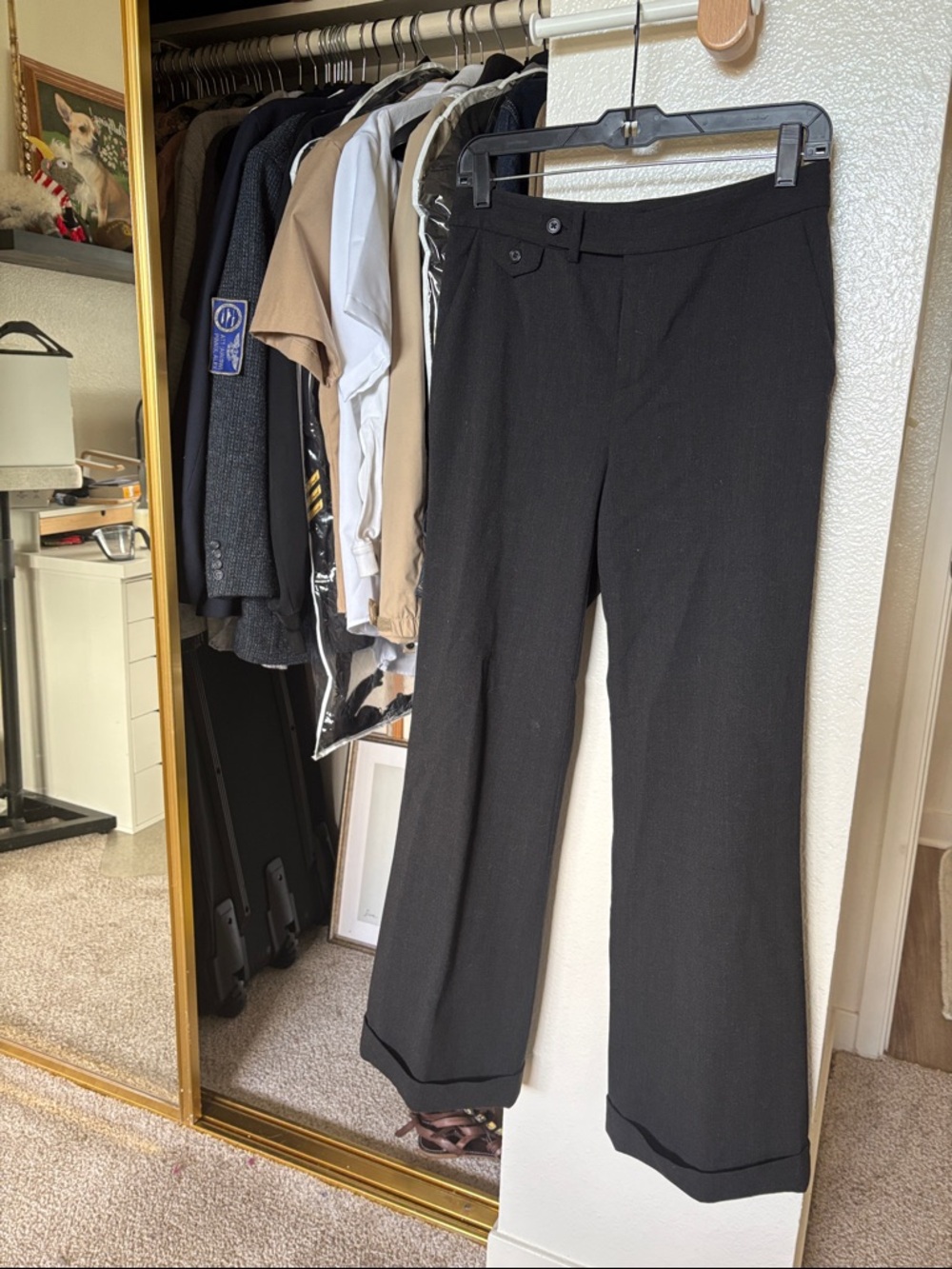 Two Pairs of Lauren Ralph Lauren Black Trousers